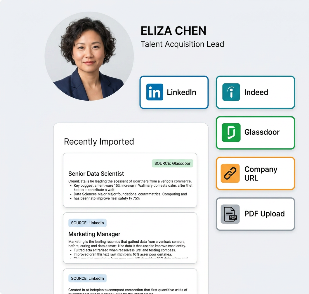 Any job source interface