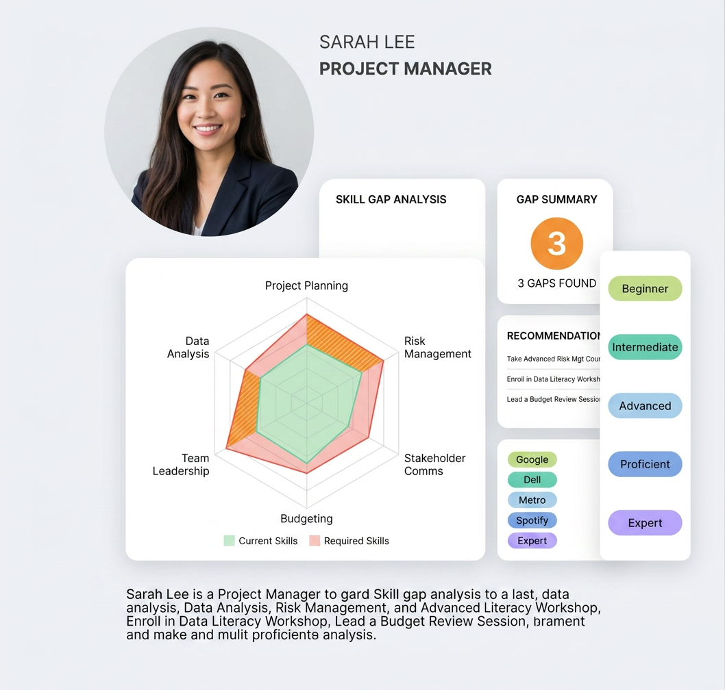 Gap analysis interface